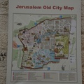 Jerusalem Old City Map